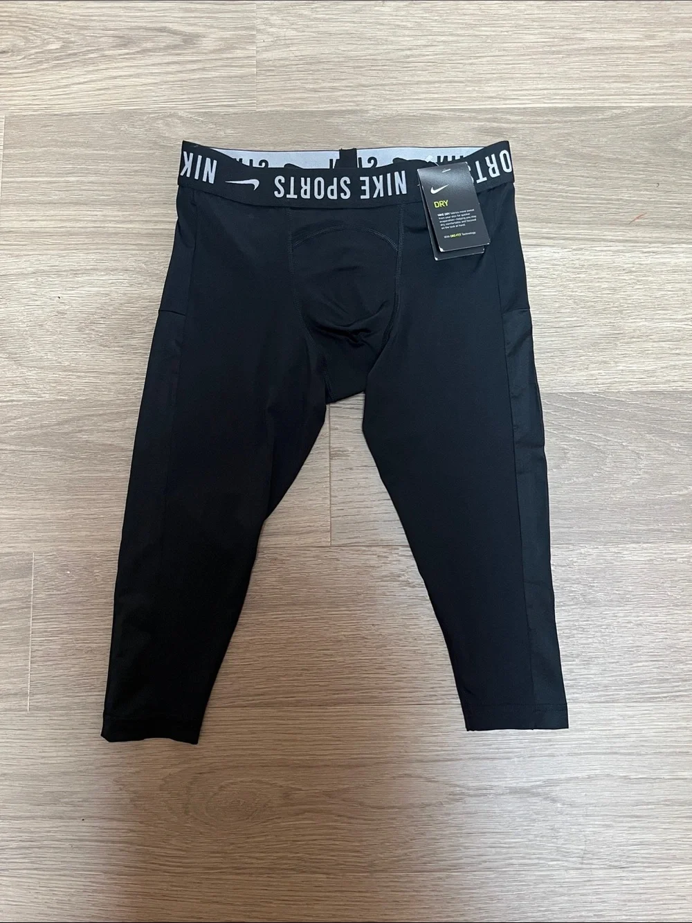 Nike Black Men’s Dri-FIT Athletic Boxer Briefs Size Medium
